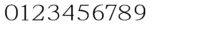 Brastine Contrast Thin Semi Expanded Font OTHER CHARS