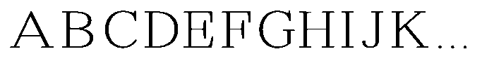 Brastine Contrast Thin Semi Expanded Font UPPERCASE