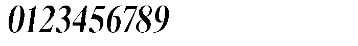 Brastine Extra Bold Condensed Italic Font OTHER CHARS