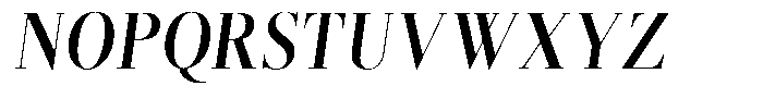 Brastine Extra Bold Condensed Italic Font UPPERCASE
