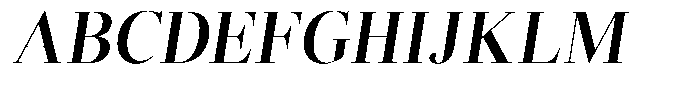 Brastine Extra Bold Semi Condensed Italic Font UPPERCASE
