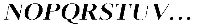 Brastine Extra Bold Semi Expanded Italic Font UPPERCASE