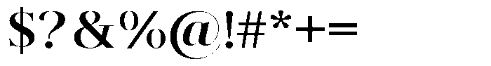 Brastine Extra Bold Semi Expanded Font OTHER CHARS