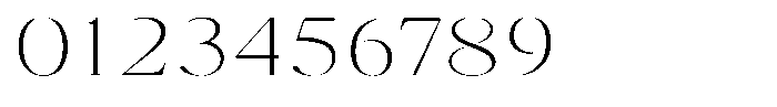 Brastine Extra Light Expanded Font OTHER CHARS