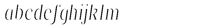 Brastine Light Condensed Italic FONT