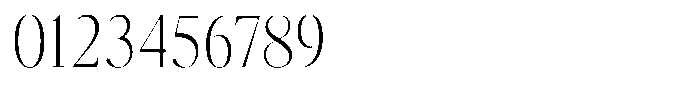 Brastine Light Condensed Font OTHER CHARS