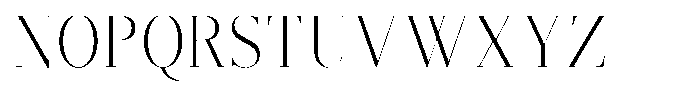 Brastine Light Condensed Font UPPERCASE
