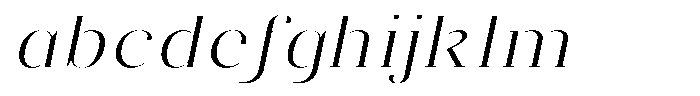 Brastine Light Expanded Italic FONT