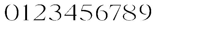 Brastine Light Expanded Font OTHER CHARS