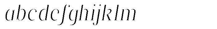 Brastine Light Semi Condensed Italic FONT