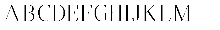Brastine Light Semi Condensed Font UPPERCASE