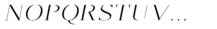 Brastine Light Semi Expanded Italic Font UPPERCASE