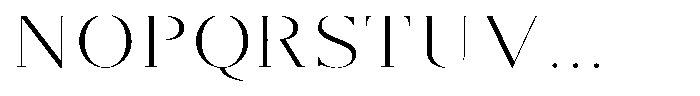 Brastine Light Semi Expanded Font UPPERCASE