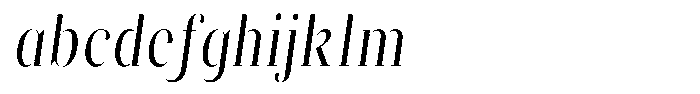 Brastine Medium Condensed Italic FONT
