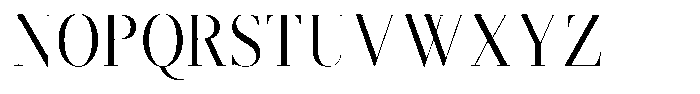 Brastine Medium Condensed Font UPPERCASE