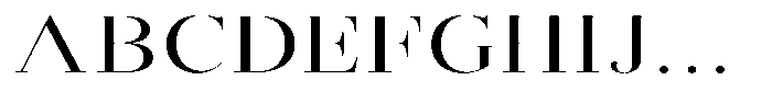 Brastine Medium Expanded Font UPPERCASE
