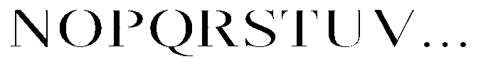 Brastine Medium Expanded Font UPPERCASE