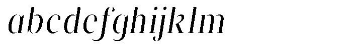 Brastine Medium Semi Condensed Italic FONT