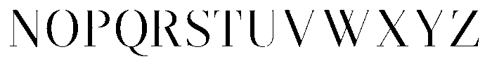 Brastine Medium Semi Condensed Font UPPERCASE
