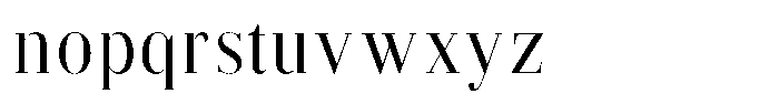Brastine Medium Semi Condensed Font LOWERCASE