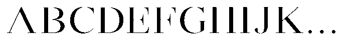 Brastine Medium Semi Expanded Font UPPERCASE