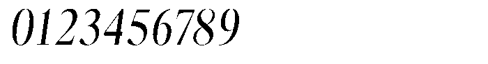 Brastine Semi Bold Condensed Italic Font OTHER CHARS