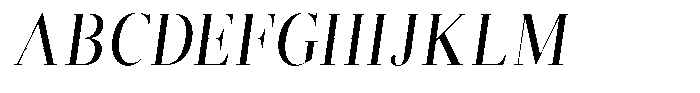 Brastine Semi Bold Condensed Italic Font UPPERCASE