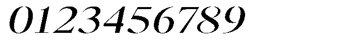 Brastine Semi Bold Expanded Italic Font OTHER CHARS