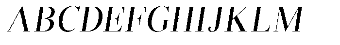 Brastine Semi Bold Semi Condensed Italic Font UPPERCASE