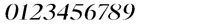 Brastine Semi Bold Semi Expanded Italic Font OTHER CHARS