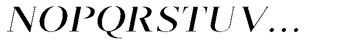 Brastine Semi Bold Semi Expanded Italic Font UPPERCASE