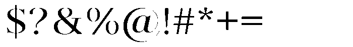 Brastine Semi Bold Semi Expanded Font OTHER CHARS