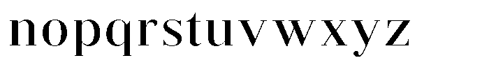 Brastine Semi Bold Semi Expanded Font LOWERCASE