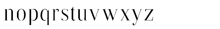Brastine Semi Condensed Font LOWERCASE