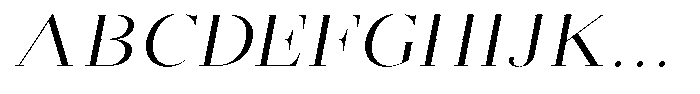 Brastine Semi Expanded Italic Font UPPERCASE