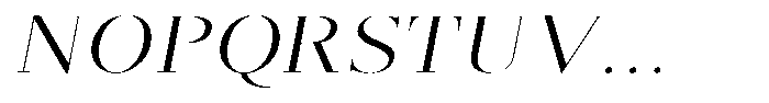 Brastine Semi Expanded Italic Font UPPERCASE