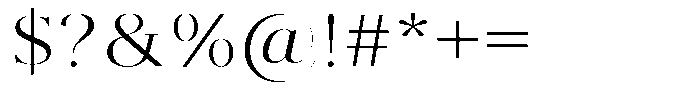 Brastine Semi Expanded Font OTHER CHARS