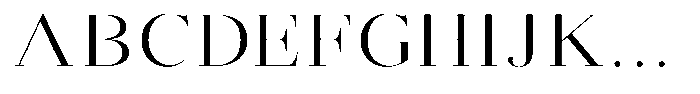 Brastine Semi Expanded Font UPPERCASE