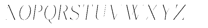 Brastine Thin Condensed Italic Font UPPERCASE