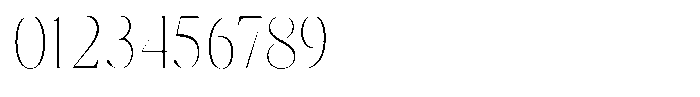 Brastine Thin Condensed Font OTHER CHARS