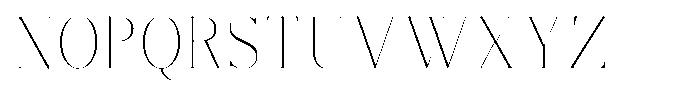 Brastine Thin Condensed Font UPPERCASE