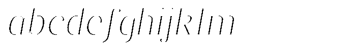 Brastine Thin Italic FONT