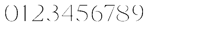 Brastine Thin Semi Expanded Font OTHER CHARS