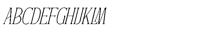 Bratan Safioor Italic Font UPPERCASE