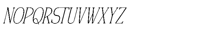 Bratan Safioor Italic Font UPPERCASE