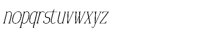 Bratan Safioor Italic Font LOWERCASE