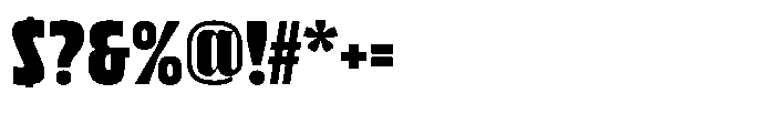 Bratva Bold Font OTHER CHARS
