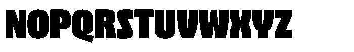 Bratva Extra Bold Font UPPERCASE