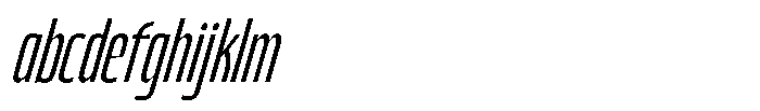 Bratva Extra Light Slant FONT
