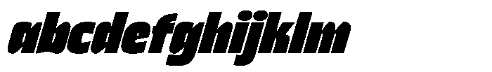 Bratva Heavy Slant FONT